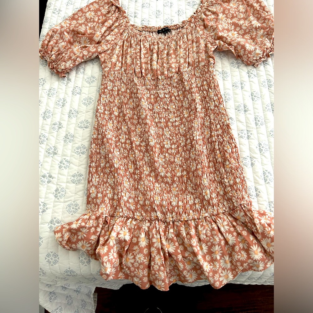 As U Wish smocked dress